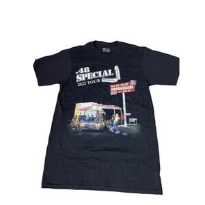 RARE In-N-Out .48 Special 2023 tour T-shirt black graphic printed men's SZ M